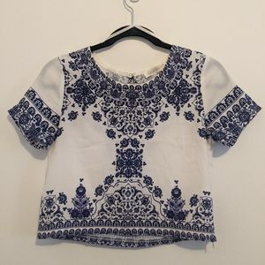 Two-Piece Short Sleeve & Shorts Set